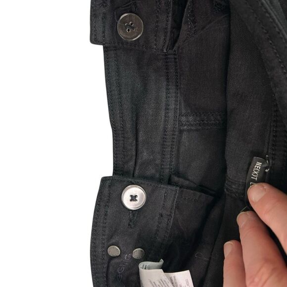 American Eagle Next Level Stretch Jeans Womens 0 Regular Hi Rise Jegging Black - Picture 10 of 12
